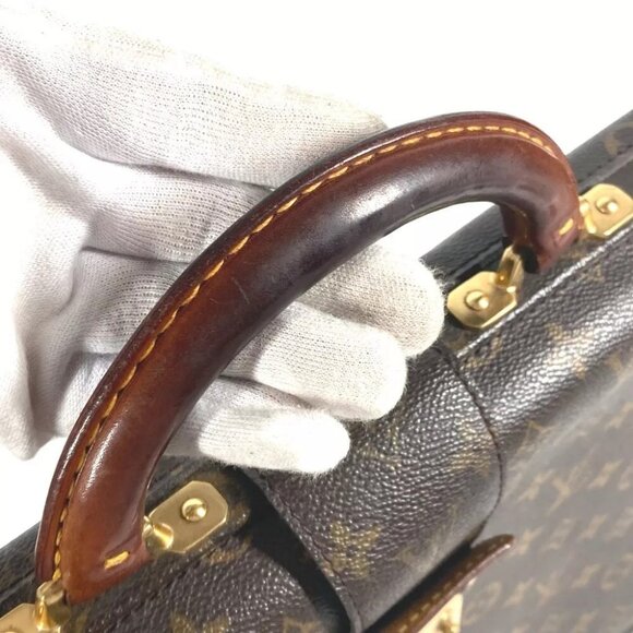 LOUIS VUITTON M53305 Monogram Serviette Fermoir Document bag Business bag - Picture 8 of 16